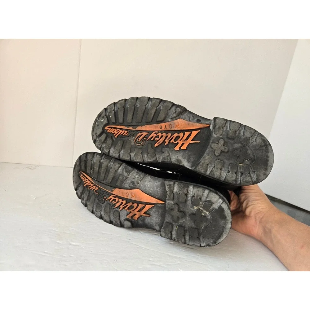 Harley Davidson leather‎ boots sz 9 1/2 94094 Mens